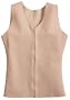 Squeem Magical Lingerie Shapewear, Power Vest, Firm Compression, Cotton & Rubber, Vest, Mens, Nude, 3 XL