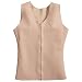 Squeem Magical Lingerie Shapewear, Firm Compression, Cotton & Rubber, Vest, Mens, Nude, XL