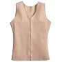 Squeem Magical Lingerie Shapewear, Firm Compression, Cotton & Rubber, Vest, Mens, Nude, XL
