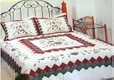 Green Vine Quilt-King Quilts - Quilt with 2 standard shams