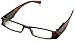 Foster Grant Liberty Rectangular Reading Glasses, Tortoise/Transparent, 50 mm, +2.00