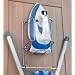 Iron & Ironing Board Holder chrome rack