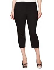 Plus Cotton Rich Modern Tapered Slim Leg Cropped Trousers