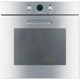 Click here to buy Smeg Evolution Design SCP171XU 24 Single Electric Wall Oven with 2.2 cu. ft. Multifunction....