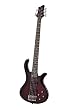 Schecter RIOT-5 Five String Bass Left Handed - Black Cherry