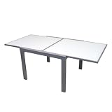 Product details for Majestic Silver Extendable Dining Table