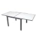 Kitchen & Housewares : Majestic Silver Extendable Dining Table