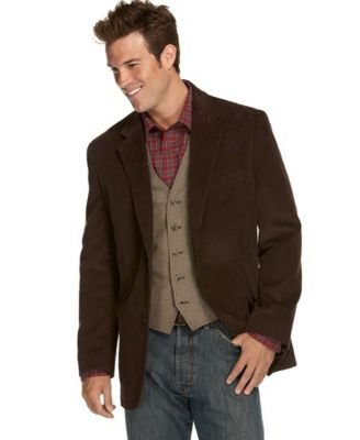 Club Room Washed Corduroy Sportcoat