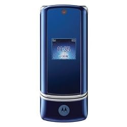 Motorola KRZR K1 Unlocked Cell Phone with 2 MP Camera, Media Player, MicroSD Slot (Cosmic Blue)