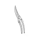 Kuchenprofi Professional Stainless Steel Poultry Scissors with 5-Inch Blade
