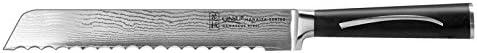 Chikara 8-inch Ergo Handles High Carbon Stainless Steel Hanaita Bread Knife