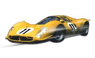 Childrens Toyshop  Toys : Ferrari 330 P4 (Yellow) (C2787)
