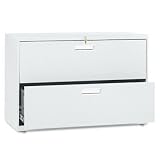 600 Series 42 Wide 2-Drawer Lateral File, Light Gray (HON692LQ)