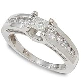1ctw Diamond Engagement Ring in 14kyg