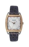Kenneth Cole Women's Brown Leather-Crystal Strap watch #KC2469
