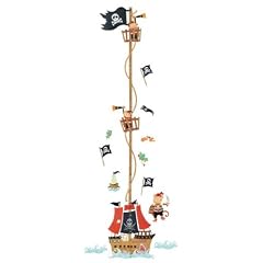 Bino 9089613 - Sticker Messlatte Pirat