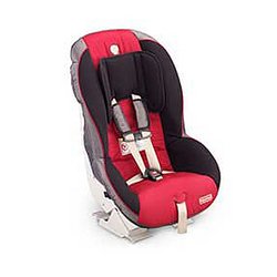 Baby: Fisher Price Safe Voyage Convertible Car Seat in Black/ Red