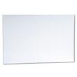 Magna Visual PBFG2-8 Magna Visual Planning Board, 1x2 Grid, Porcelain-On-Steel, 72 x 48, Blue/White
