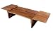 Peck's Adjustable Bent Wood Laptop bed tray Walnut