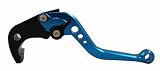 Motobrackets short BLUE adjustable brake lever for Honda 2007-2009 CBR600RR, 2004-2009 CBR1000RR (Fireblade), 2008-2009 CBR1000R