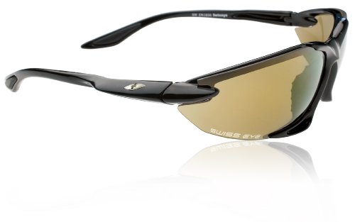 Swiss Eye  Sportbrille Skyhawk, black shiny, 149mm, 14901 Preisvergleich