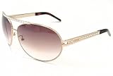 GIANFRANCO FERRE GF 86301 Sunglasses GF 863 01 Gold Strass Frame