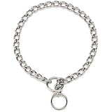 Coastal Pet Products DCP551512 12-Inch Titan X-Fine Chain Dog Training Choke/Collar with 1.5mm Link, Chrome