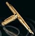 Parker - Duofold Esparto Presidential Solid Gold Fountain Pen, Medium Nib