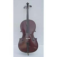 Crystalcello MC100 Full Size 4/4 Cello with Carrying Bag + Bow + Accessories