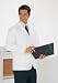 Fashion Seal Lab Coat Men's Short White Size 42 Ea - Model 447-42 Categorization: Garments > Coats, Jackets & Smocks