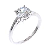 Image of 1.5ct Simulated Diamond Engagement Wedding Ring