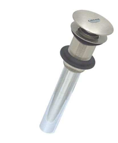 Grohe 28 754 EN0 Vessel Sink Pop-Up Drain, Infinity Brushed Nickel