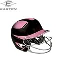 Easton Natural Batting Helmet Blk/Pink W/Softball Mask