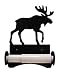 Monazite TT-B-19 Moose Toilet Tissue Holder With Plastic Roller Powder Metal Coated