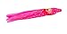Boone Squid UV Skirt Lure (Pack of 5), Hot Pink, 2 1/2-Inch