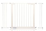 Safetots No Screw Stair Gate White - with One Double and One Triple Extension 105.5m - 112.8cm