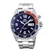 Orient #CEM65006D Men's Blue Mako II Stainless Steel 200M Diver Watch