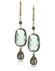 Dana Kellin "Loden Mix" Simple Elegant Drop Earrings