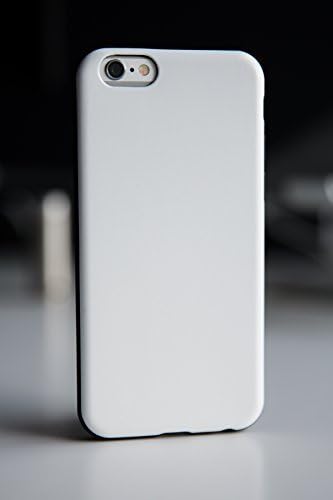 Leather iPhone 6s Case (PU), Slim, Soft, Eco Friendly, Premium PU Leather * Rubber All Around Bumper Protection * Scratch Resistant * Thin Skin Case (AT&amp;T, Sprint, T-Mobile, Verizon) (White)