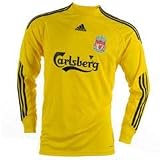 adidas Liverpool Home Goalkeeper Junior Shirt 2009 Sunshine 13/32-34