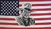 John Wayne USA Flag Laminated Bookmark 7 Inch x 2 Inch****