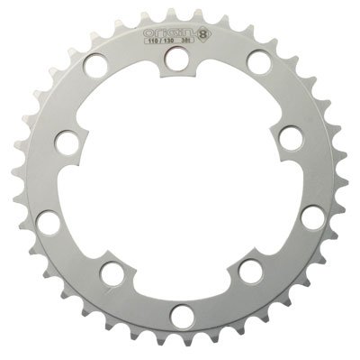 Rocket 10H BMX Chainring Silver 38T 1/2 x 3/32 On Sale
