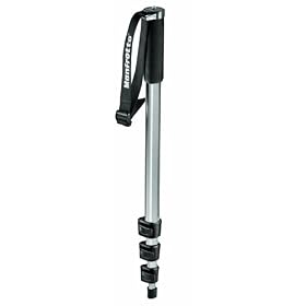 Manfrotto - MM394 - Monopode Photo/Vid�o - Aluminium - Hauteur maximale : 152,5cm - Charge maximale : 4,5kg - Gris