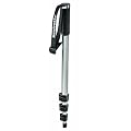 Manfrotto MM394 390 Einbeinstativ (330g, Max. Belastbarkeit 4,5 kg, Max. Auszugsh�he 152,5 cm) silber