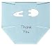 12 Blue Diaper Baby Thank You Cards - Baby Gift or Baby Shower Thank You Notes with Envelopes