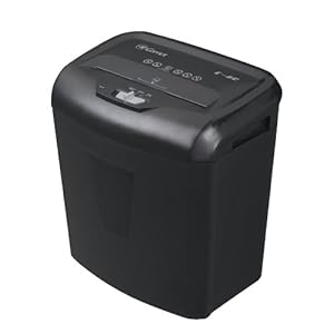 Comet CM-C80 8 Sheet Cross Cut Paper Shredder - Shreds Credit Cards and Staples (4.6 Gallon)