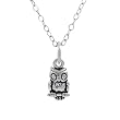 Sterling Silver Children's Owl Necklace