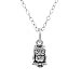 Sterling Silver Children's Owl Necklace