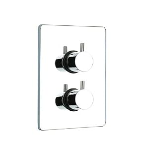 Luxe Luxe Thermostatic Tub Shower Tub Shower Polished Chrome WHLX785TC
