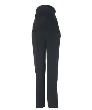 Maternity Black Over The Bump Trouser